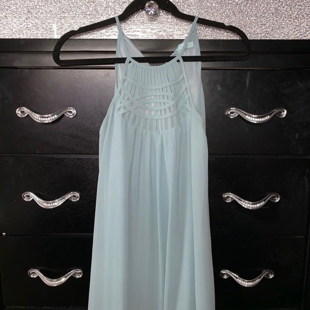 Blue Strap Dress